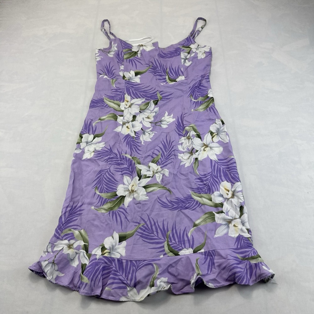 NEW Aloha Hut Hawaii Dress Women's Small Mini Vintage Style Colorful Floral Rare